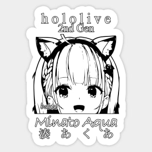 Minato Aqua 2nd Gen Hololive Sticker